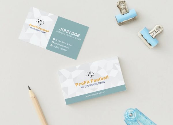 Light Personal Trainer Business card