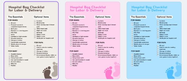 Simple&Practical Hospital Bag Checklist - Image 2