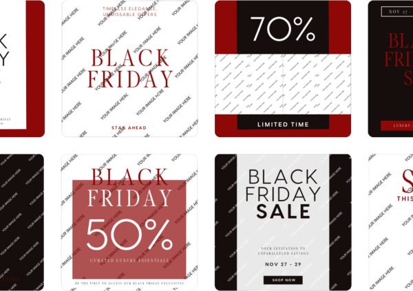 Premium & Elegant Black Friday Promo Social Media Post Template