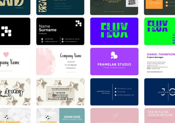 Bundle of 10 Business cards