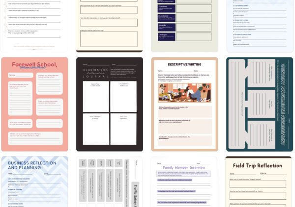 Bundle of 10 Worksheets