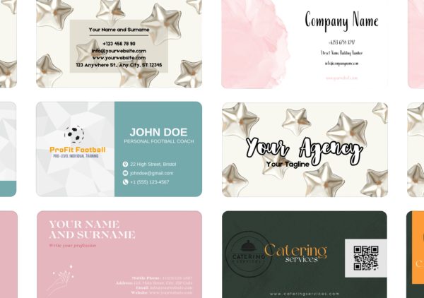 Bundle of 5 Business Cards EXTRA